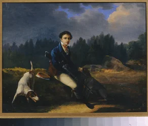 Portrait of Nikita Vsevolzhsky, Founder of the Green Lamp Society