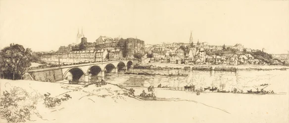 Angers - Panoramic View, 1912