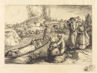 Burial in the Vendeen Marsh