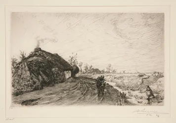 Path Along the Marsh of the Vendee (Saint-Jean-de-Monts)