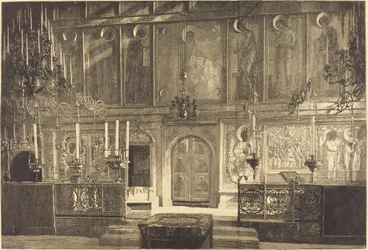 The Iconostasis of the Cathedral of the Assumption