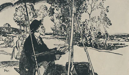The Landscape Painter, 1919