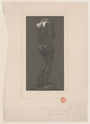 Nude Statue, Seen from Behind