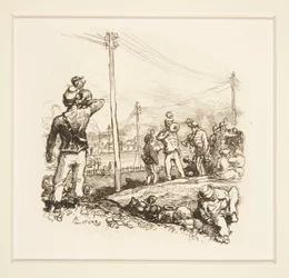 Soldiers with Bugles