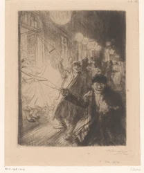 Street Scene in the Nes