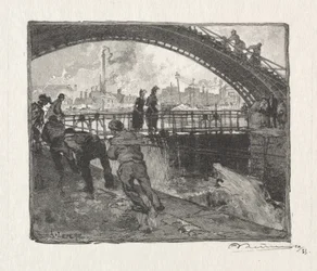 The Lock of Canal St. Martin