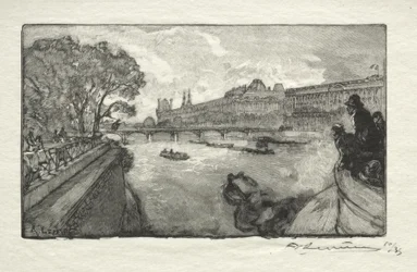 The Louvre, View from the Pont Neuf