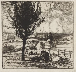 View of Jouy-le-Moutier