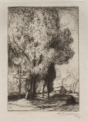 Cottage in the Poplars