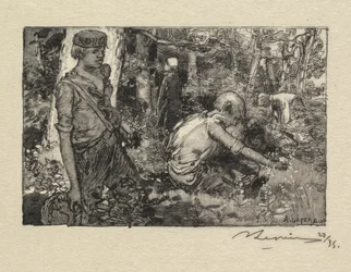Fontainebleau Forest: Gathering Lily-of-the-Valley