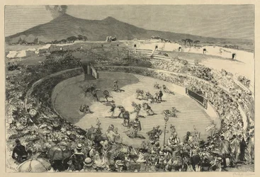 Italy. The Festival of Pompei, The circus of gladiators