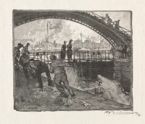 The Lock of the Canal St. Martin