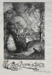 The Ravine in June, 1913