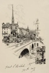The Pont Saint-Michel