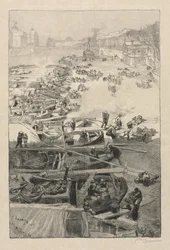 Potatoes Arriving at the Hôtel de Ville