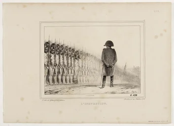 Lithograph Album of 1833, No. 5: The Inspection