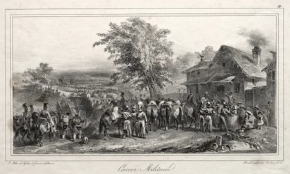 Album for 1831: Military Convoy