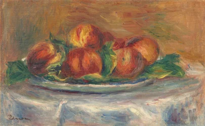 Peaches on a Plate