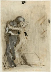 Embracing Couple or Prodigal Son