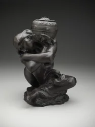 Fallen Caryatid Carrying an Urn