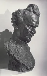 Portrait Bust of Henri Rochefort, Journalist and Founder of the Newspaper 