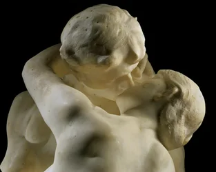 The Kiss (detail)