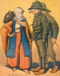 World War I / Middle East / Caricature / La Baionnette