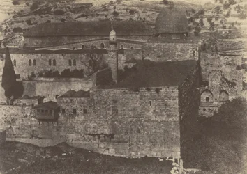 Jerusalem. Enclosure of the Temple. El-Aksa Mosque, Southwest Corner