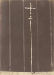 Jerusalem. Silver Cross Given by Louis XIII to the Church of the Holy Sepulchre