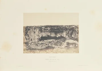 Jerusalem. Tomb of the Kings of Judah. Interior of the Courtyard