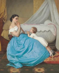A Bedtime Prayer (1858)