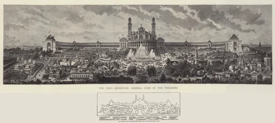 The Paris Exhibition, General View of the Trocadero