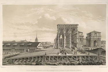 The First Column on the Construction from: The Construction of the Saint Isaac