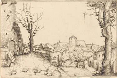 Courtyard of a Castle