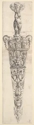 Design for a Dagger and Sheath