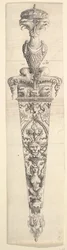 Design for a Dagger and Sheath