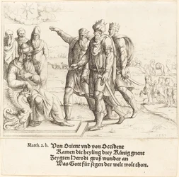 The Three Kings Tell Herod of Christ