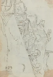 Ancient Ruins on the Bank of the Tiber
