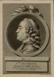 Portrait of Charles Gauzargues 1725-1799, 1767