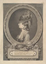 Portrait of Adrienne-Sophie Marquise de ***