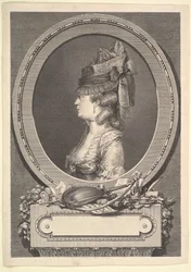 Portrait of Adrienne-Sophie Marquise de ***