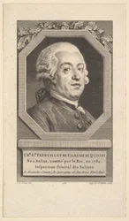 Portrait of Charles George Fenouillot de Falbaire de Quingey