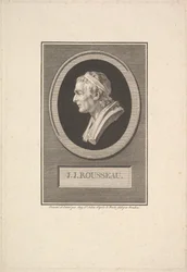 Portrait of J. J. Rousseau