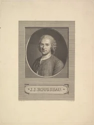 Portrait of Jean-Jacques Rousseau