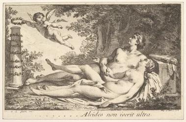 Vignette Next to the Name of Augustin de Saint-Aubin