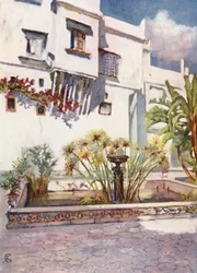 Courtyard of the Bardo, Algiers
