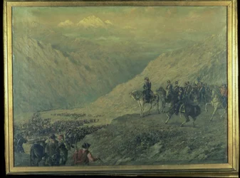 The Passage of the Andes in 1817