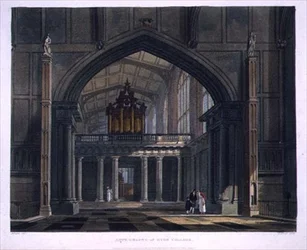 Ante-Chapel of Eton College, from 
