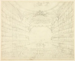 Study for Opera House, from Microcosm of London