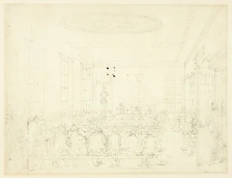 Study for Society for the Encouragement of Agriculture, from Microcosm of London